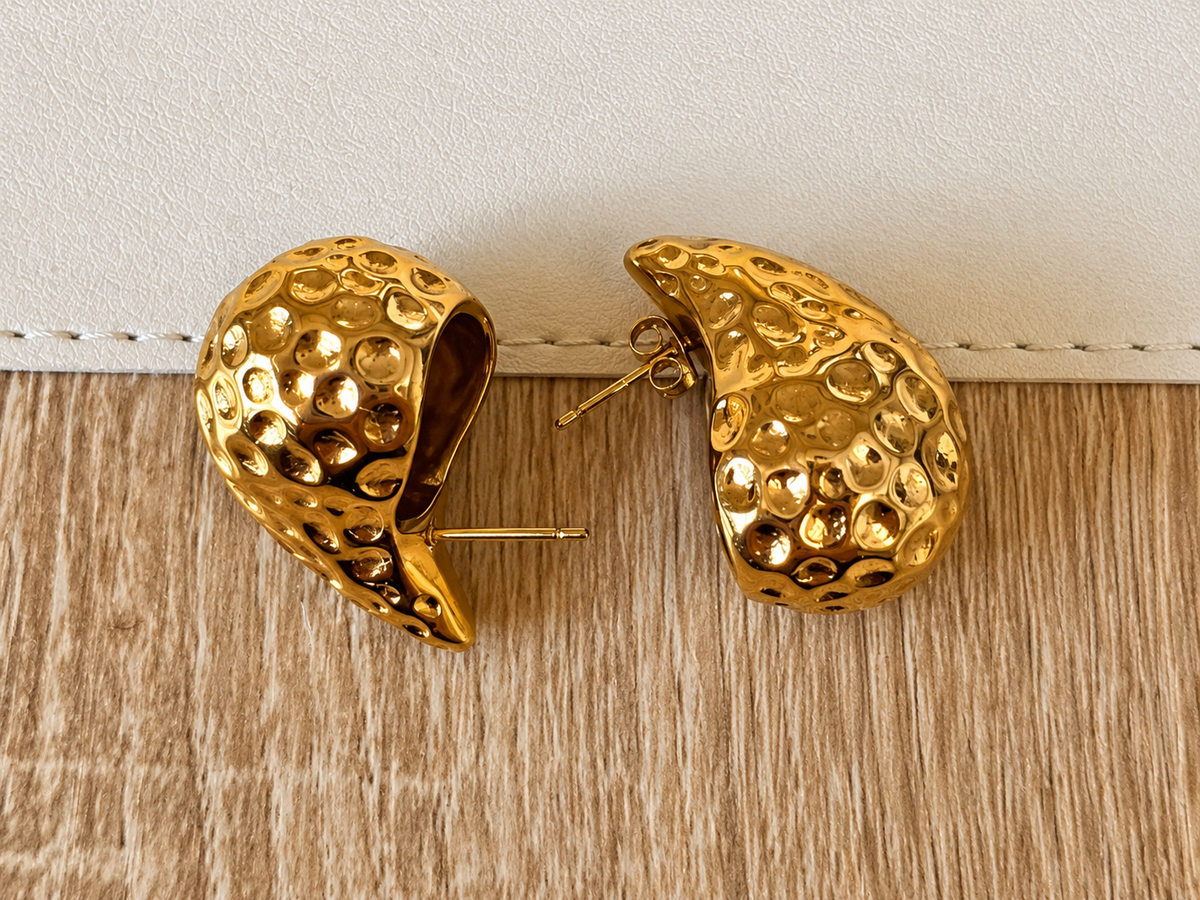 Luxe Teardrop Studs