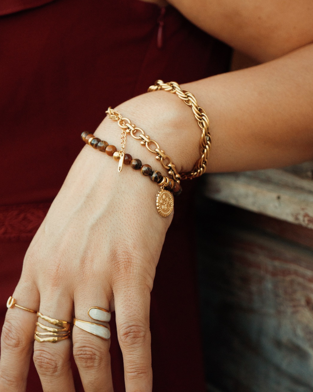 Golden Trail Bracelet