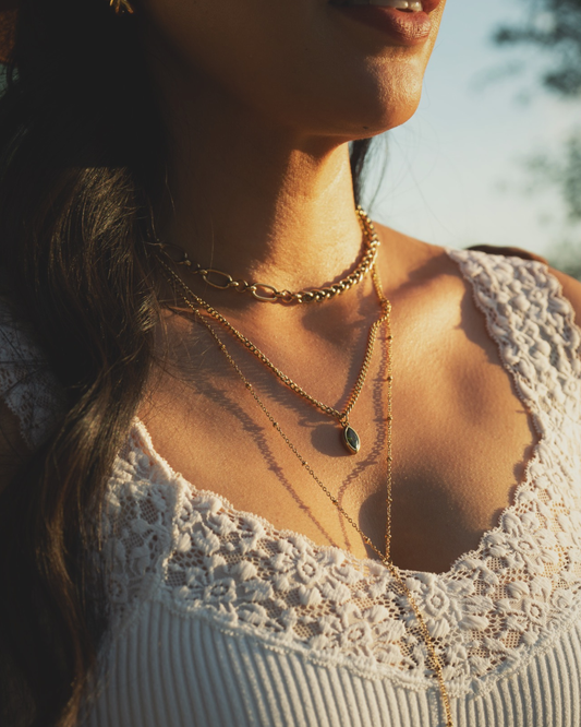 Golden Sage Necklace