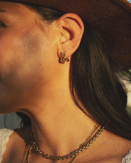 Golden Reins Earrings