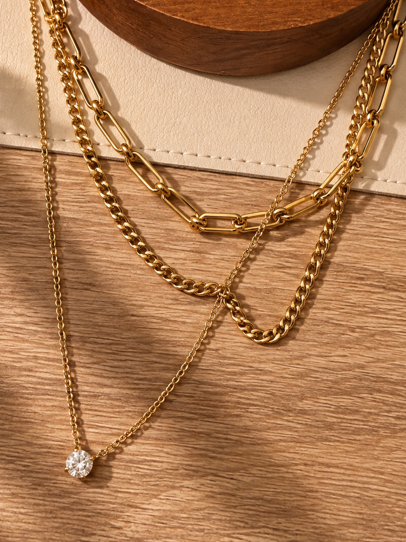 Enlacé  Necklace Stack