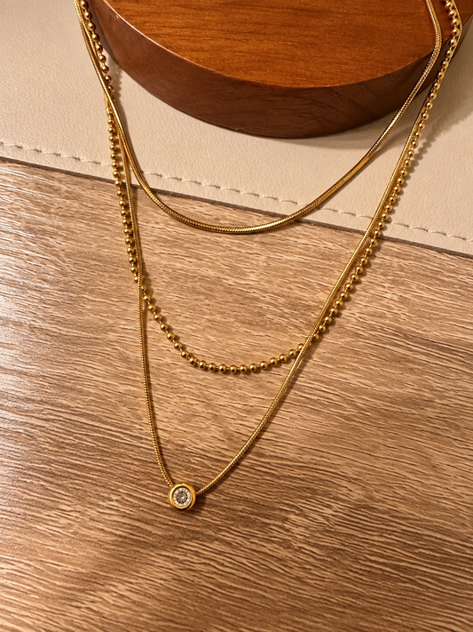 Destello Necklace Stack