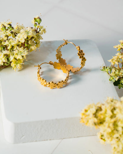 Mimosa Dorada Hoops